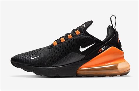 air max 270 black orange